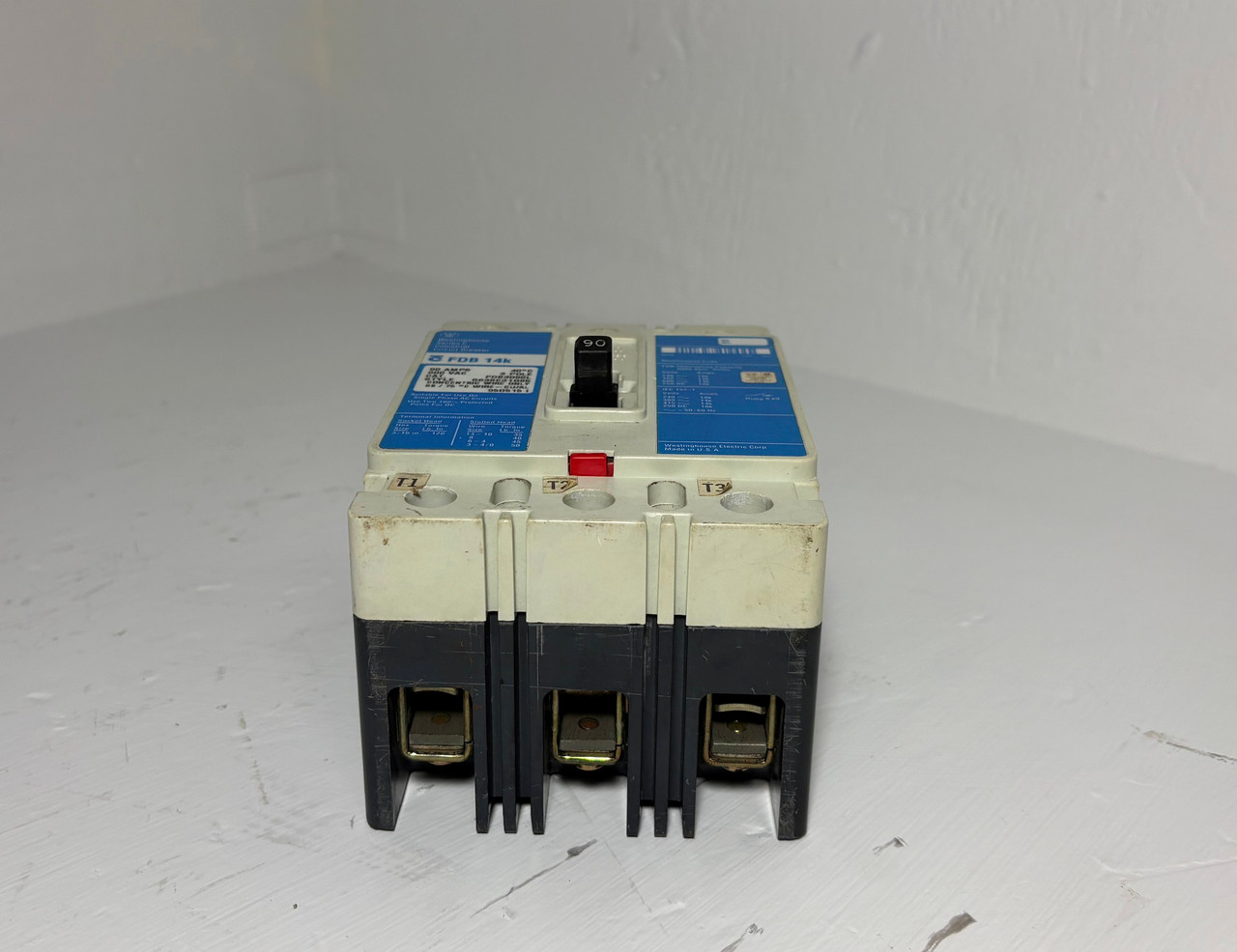 Westinghouse FDB3090L 90A Series C Circuit Breaker Glossy 600V 3P FDB3090 90 Amp (EM5662-1)