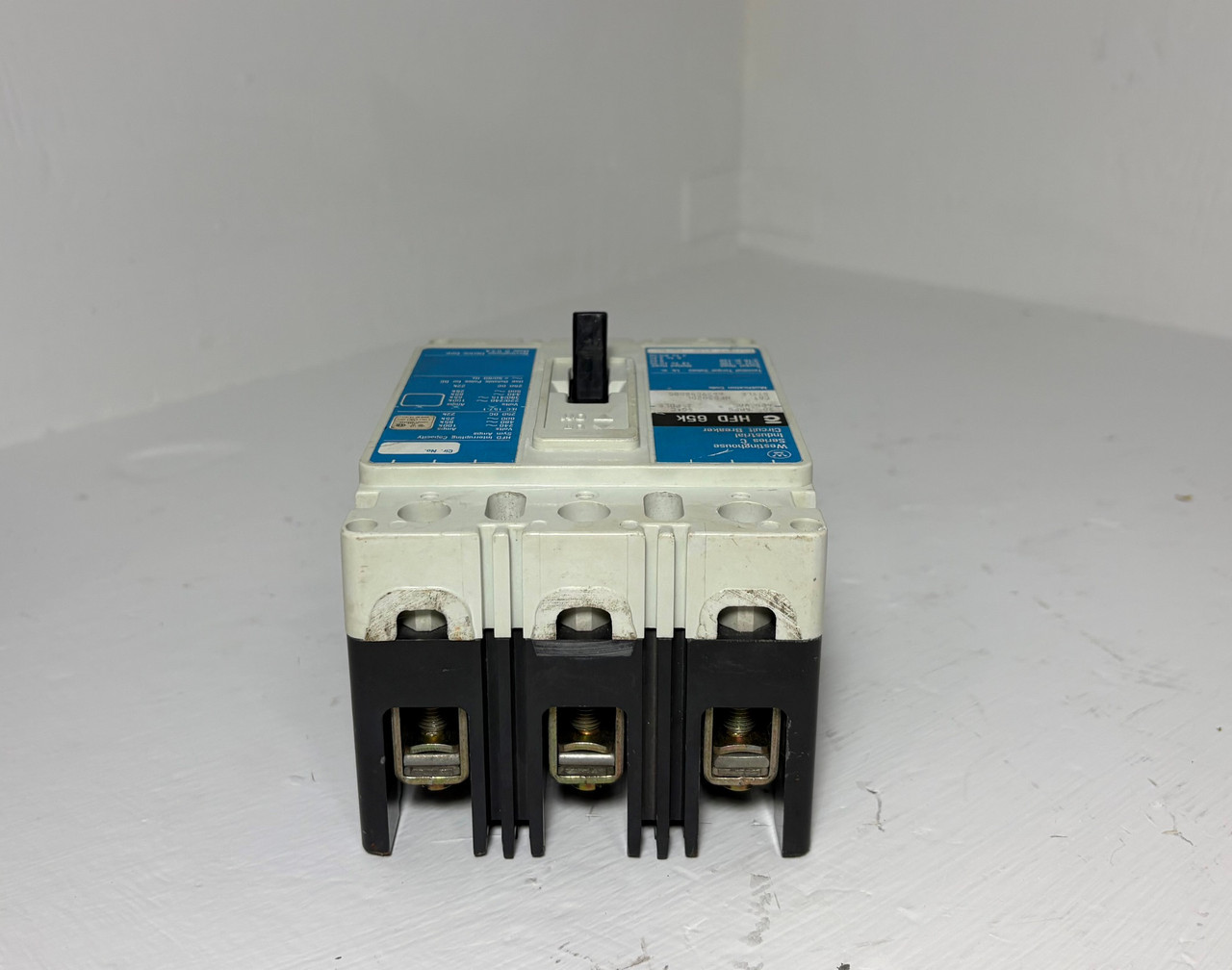 Westinghouse HFD3020L 20A Circuit Breaker Matte Blue 480/600V 3P HFD3020 20 Amp (EM5661-1)