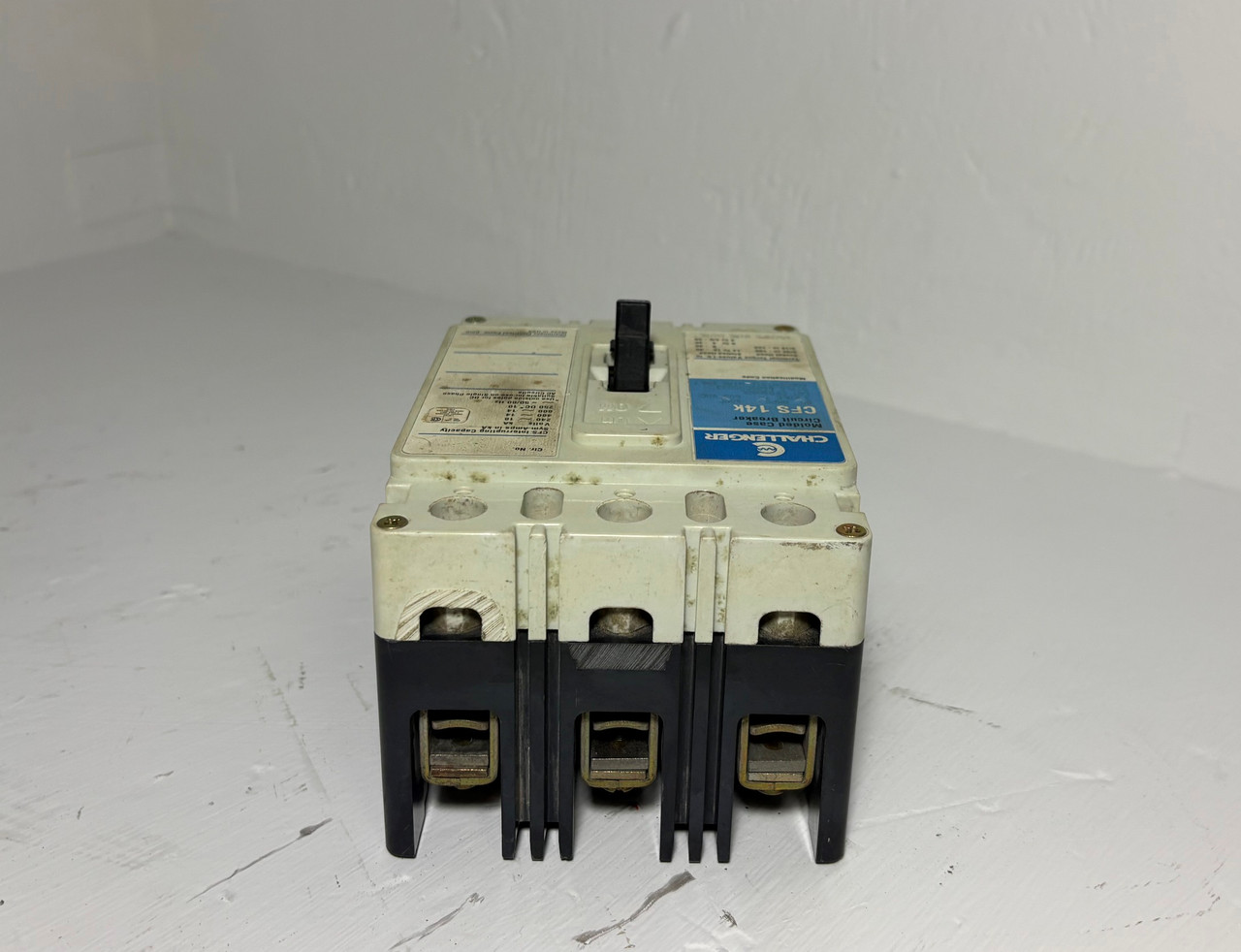 Challenger CFS3080L 80A Circuit Breaker 480/600V 3P CFS 14k CFS3080 80 Amp (EM5664-1)