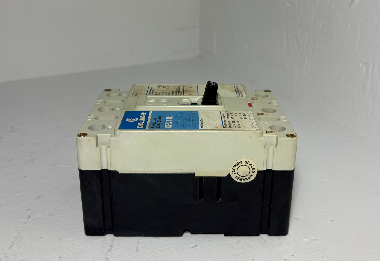 Challenger CFS3080L 80A Circuit Breaker 480/600V 3P CFS 14k CFS3080 80 Amp (EM5664-1)