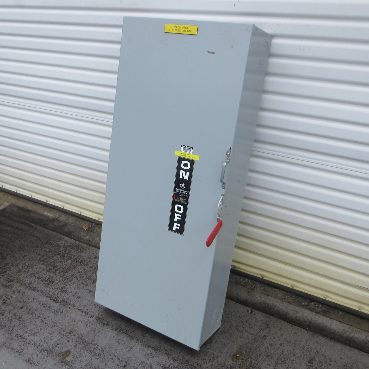 GE TGN3325 400A 240V Non-Fusible General Duty Safety Switch 400 Amp 4W Model 7 (AH0742-1)