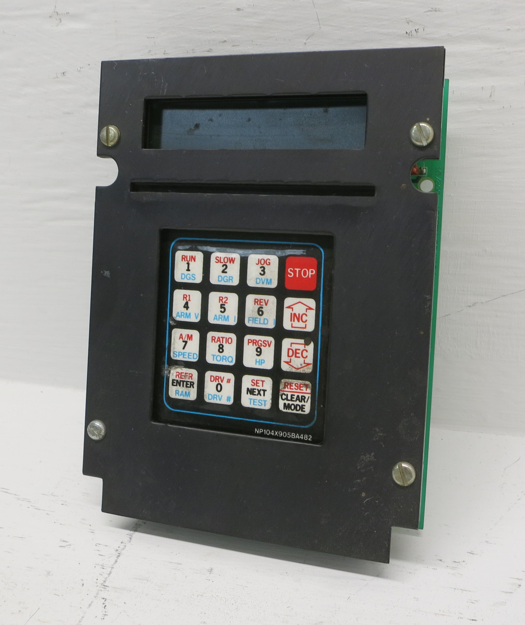 GE Fanuc 531X135PRGAXM2 Programmer Card PLC Board with Keypad 531X135PRGA-XM2 (DW7569-1)