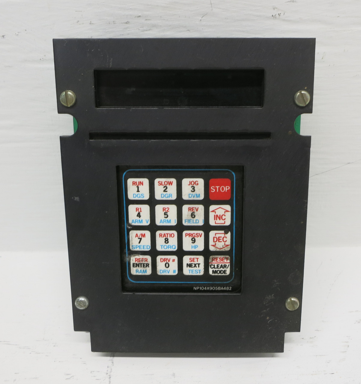 GE Fanuc 531X135PRGAXM2 Programmer Card PLC Board with Keypad 531X135PRGA-XM2 (DW7569-1)