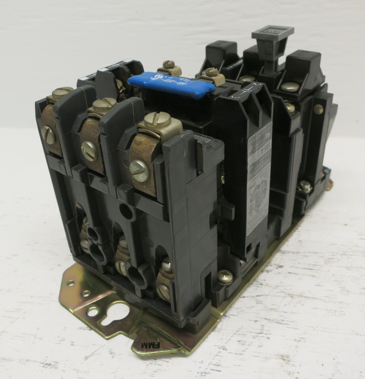 Allen Bradley 509-BOD Size 1 Motor Starter 120V Coil CB236 509-B0D 10 HP 599-K04 (DW7575-57)