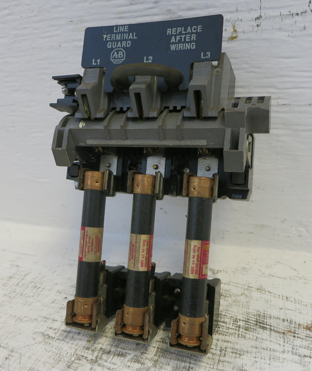 Allen Bradley 1494F 40116-824-09 30A 600V Fusible Disconnect 30 Amp 2100 Switch (DW7587-45)