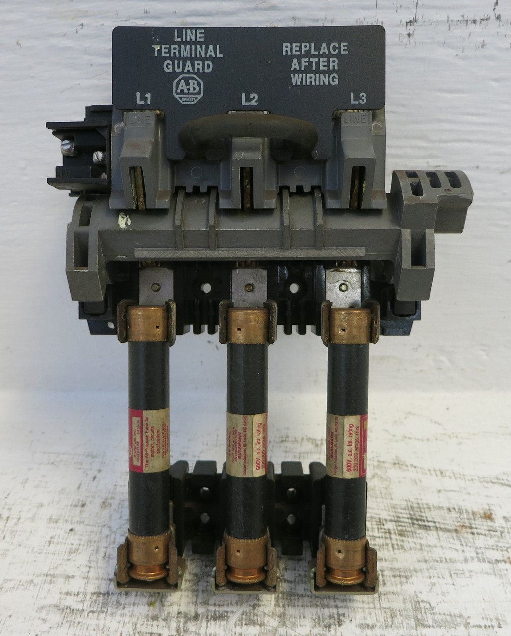 Allen Bradley 1494F 40116-824-09 30A 600V Fusible Disconnect 30 Amp 2100 Switch (DW7587-45)