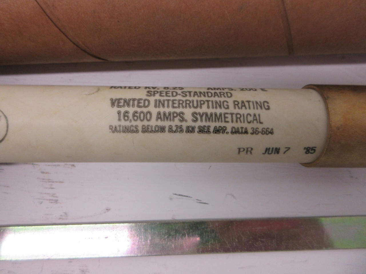 NEW Westinghouse 423D814A18 Power Fuse Refill Type RBA-RDB-200 200E 8.25KV 8250V (AH0754-3)