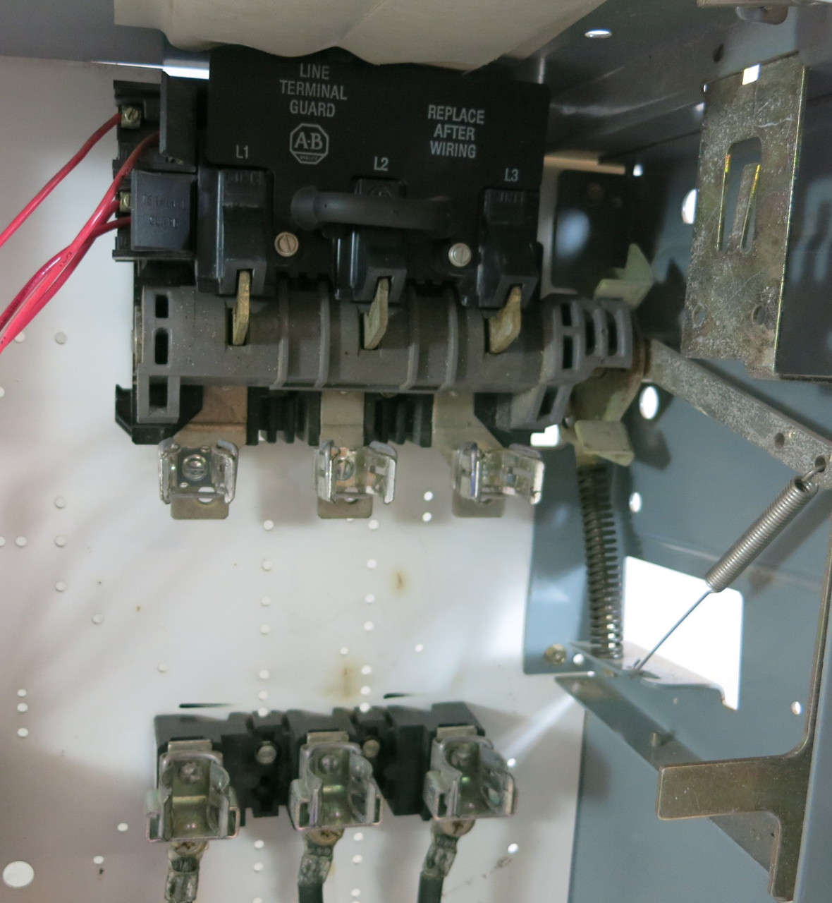 Allen Bradley 2100 Centerline Size 3 Starter 60A Fusible 33"  MCC Bucket 509-DOD (BJ1049-4)