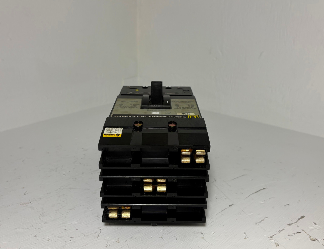 Square D I-Line KH36125 125A Circuit Breaker 480/600V 3 Pole Type KA 125 Amp (EM5672-1)