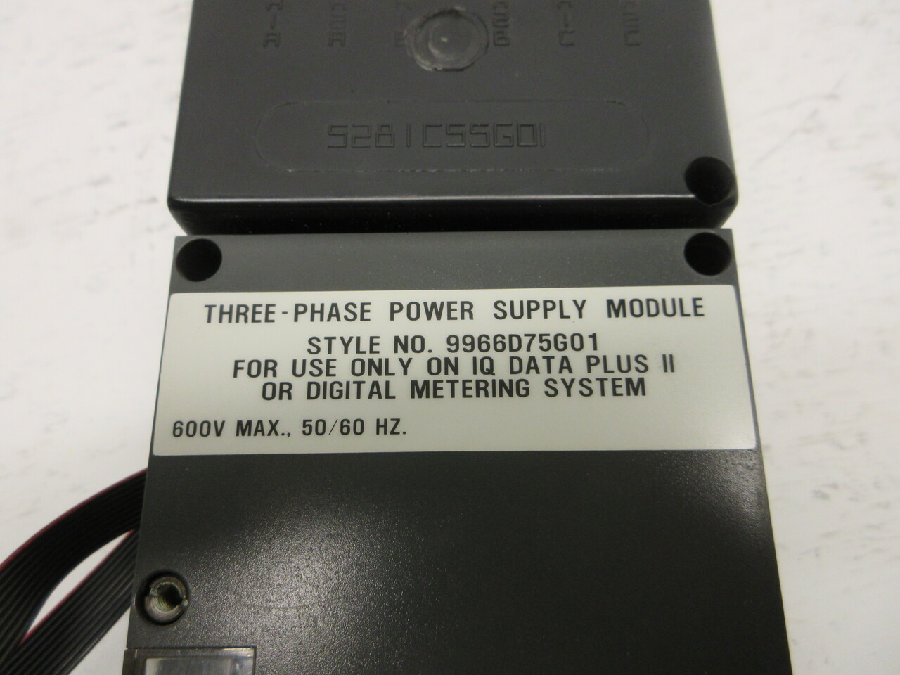Westinghouse 2D78522G01 IQ Data Plus II 9966D75G01 Power Supply Monitor Display (AH0759-1)