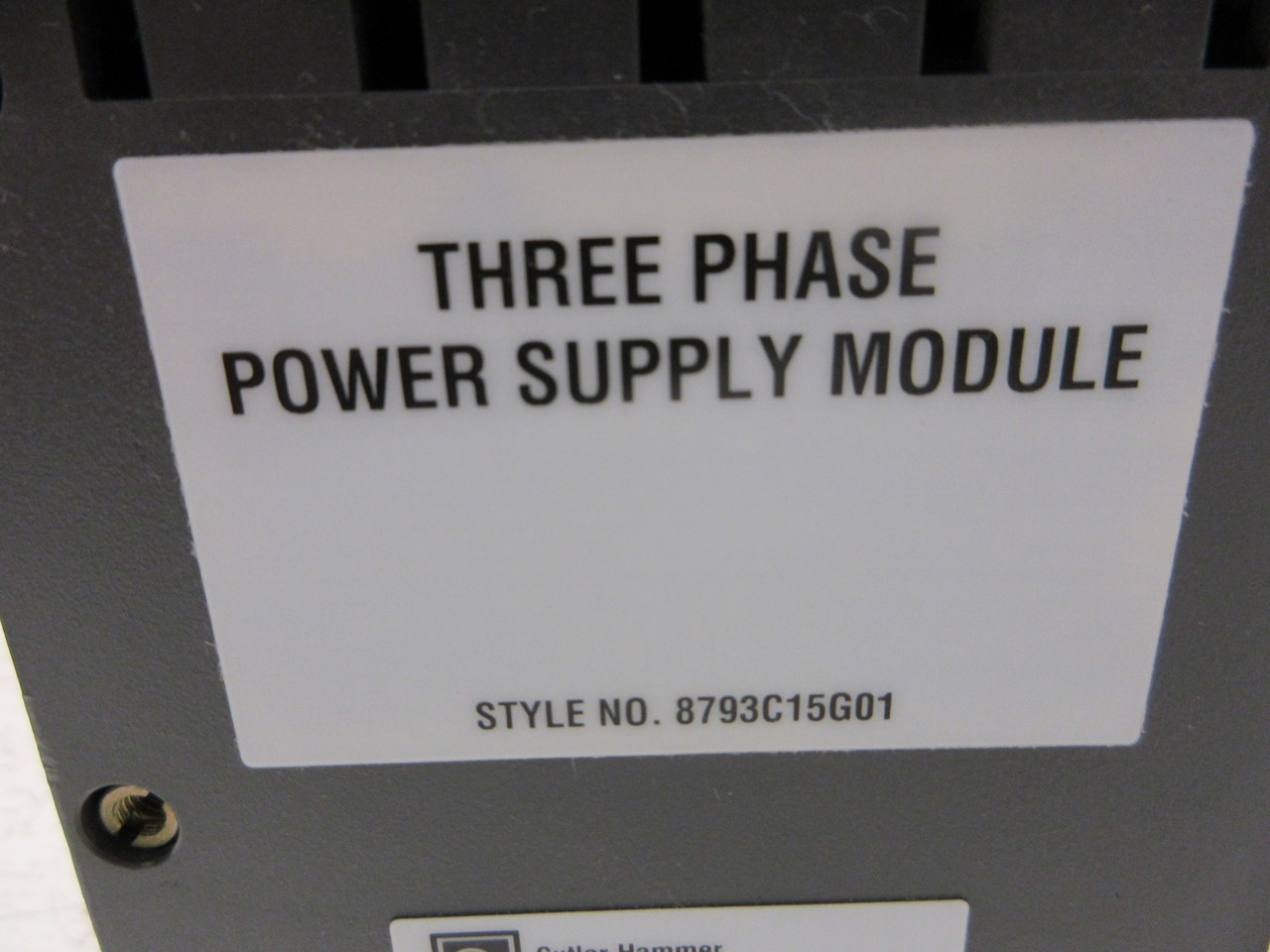 Westinghouse 4D13110G03 IQ DP-4000 8793C15G01 3PH Power Supply Module Display (AH0760-1)