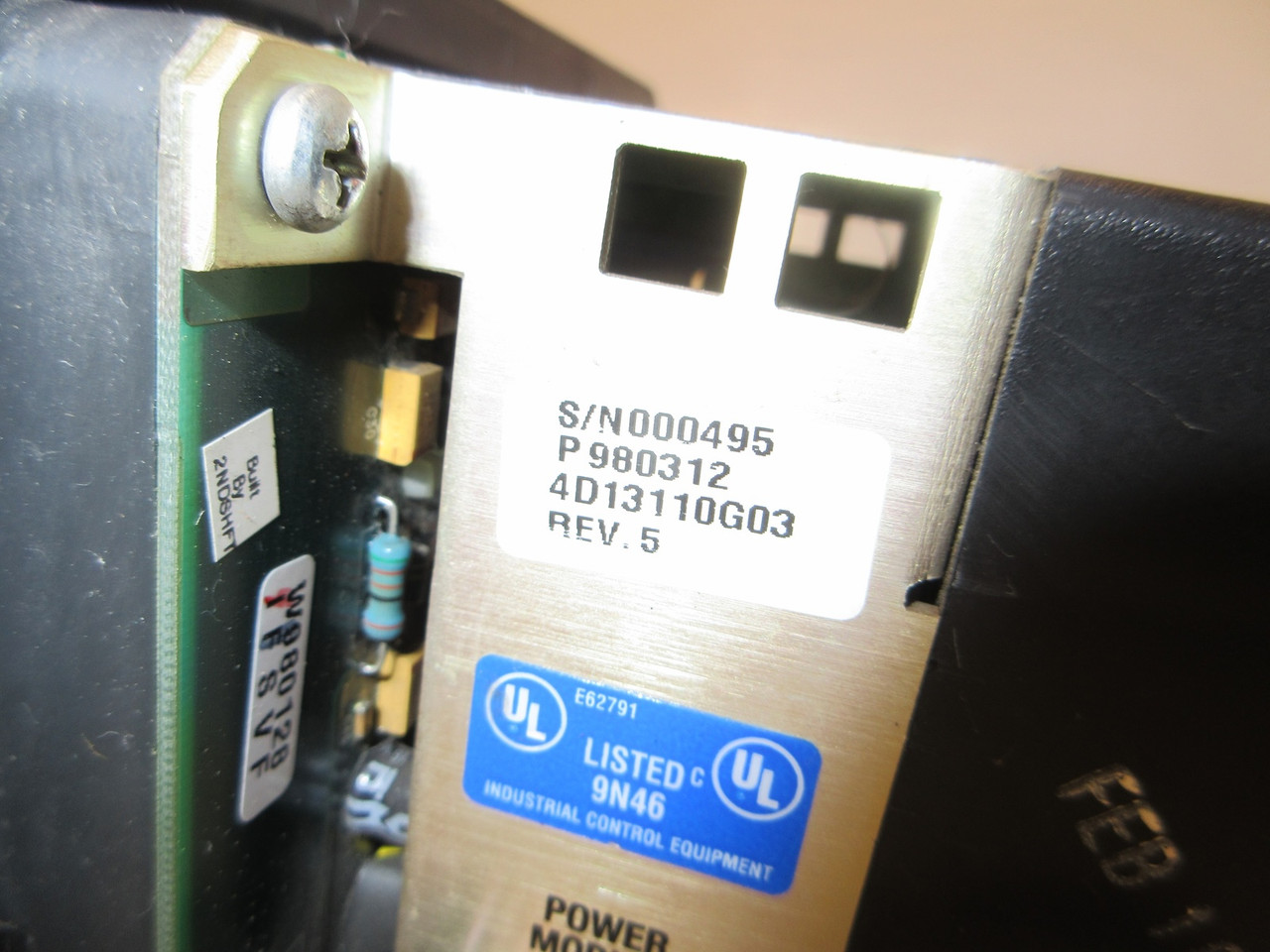 Westinghouse 4D13110G03 IQ DP-4000 8793C15G01 3PH Power Supply Module Display (AH0760-1)