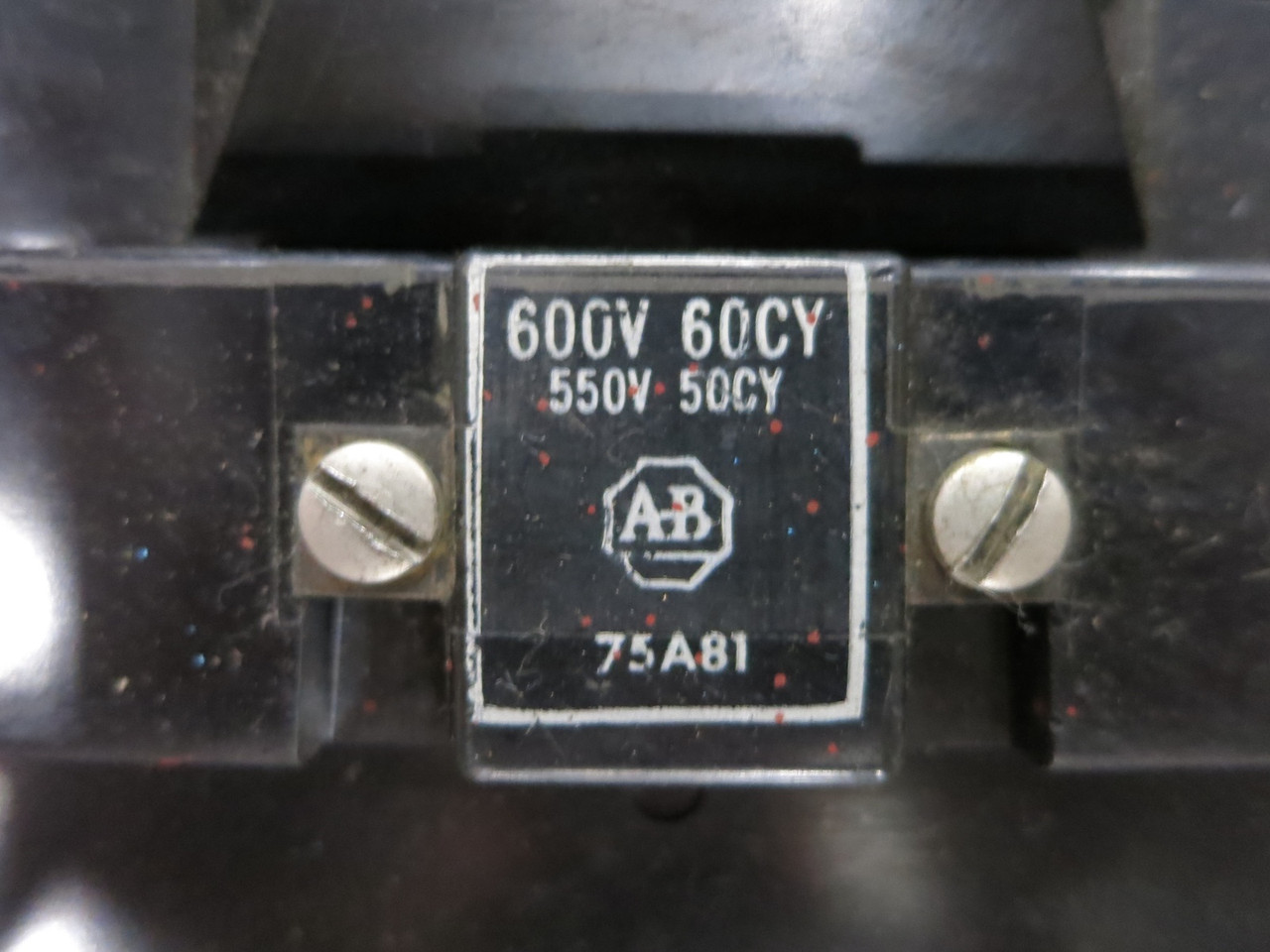 Allen Bradley 705 828024 Size 5 Reversing Contactor 600V Coil 200 HP 705-FOC23 (DW7595-1)