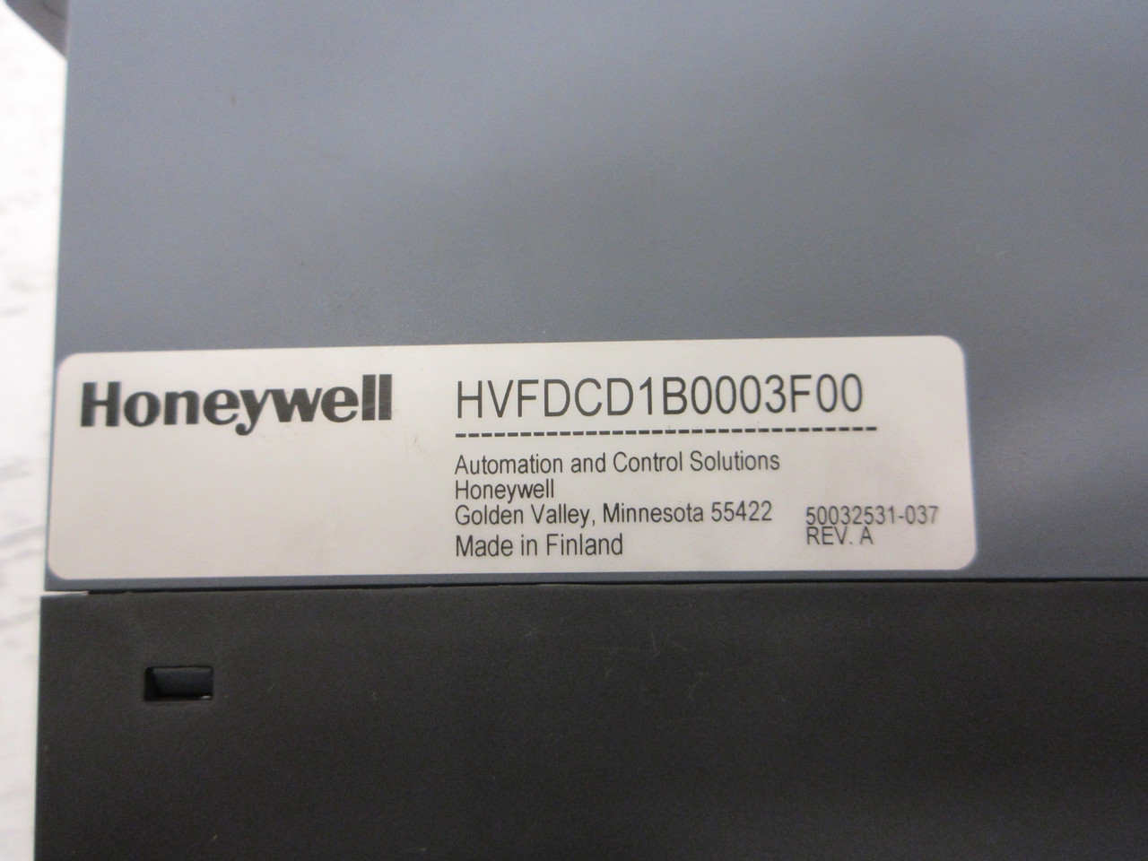 Honeywell HVFDCD1B0003F00 0.33 HP SmartDrive Compact AC VS Drive 230V VFD 1.7A (AH0763-1)