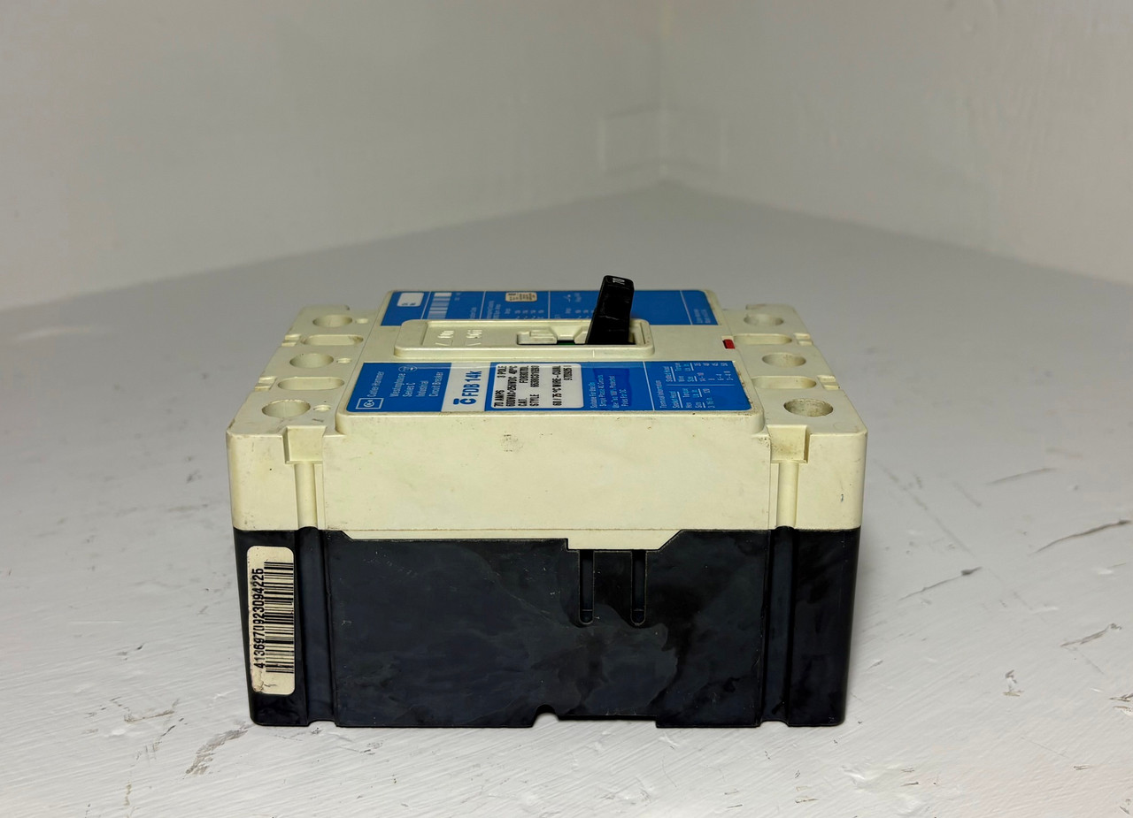 Cutler-Hammer FDB3070L 70A Circuit Breaker Glossy Blue w Aux 600V FDB3070 70 Amp (EM5669-1)