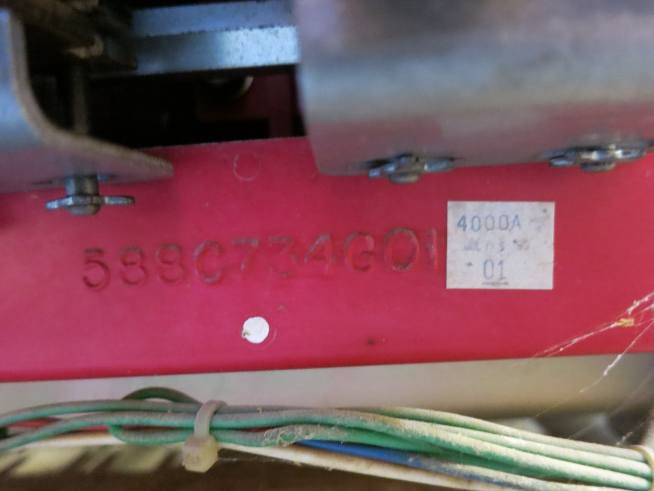 CBS DS-840 4000A Power Circuit Breaker T56BLSIG RMS 500 Trip PD6D40A400 4000 Amp (DW7593-1)