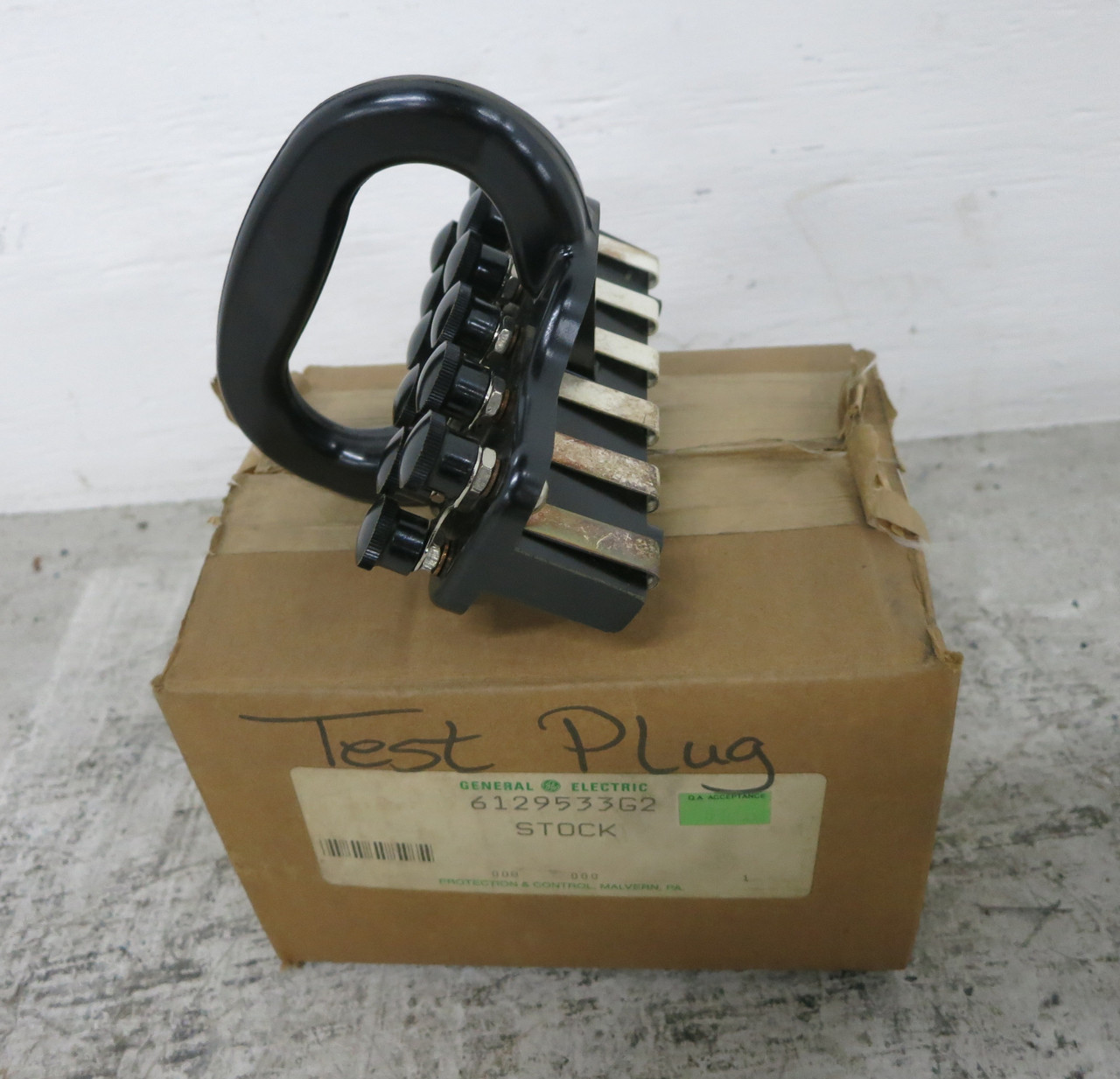Image of NEW GE 6129533G2 Relay Connection Test Plug Meter Tester 6119254