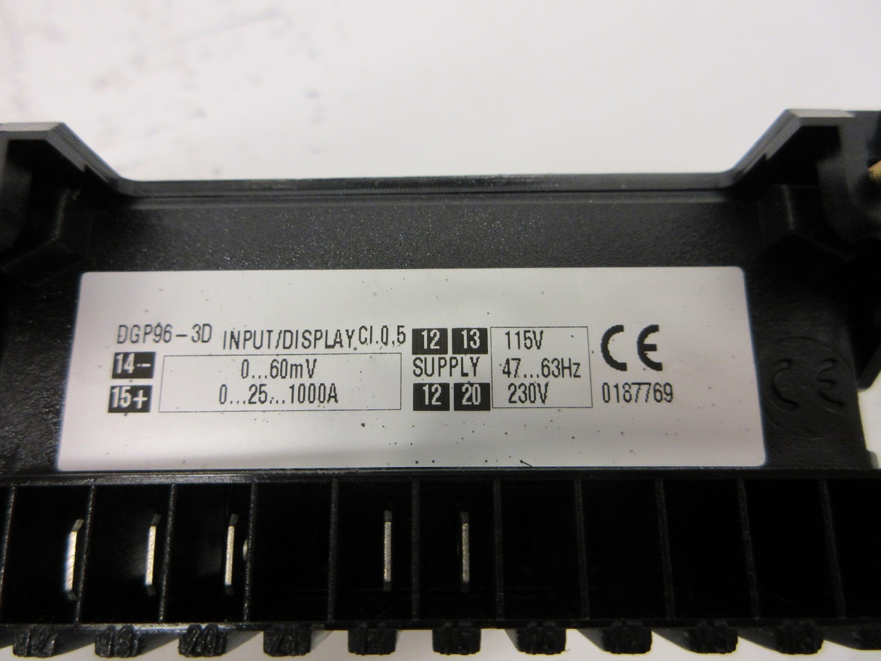 NEW IME DGP96-3D CC Display 25-1000A 60mV 115-230V Ammeter Digital AC Power NIB (AH0767-1)