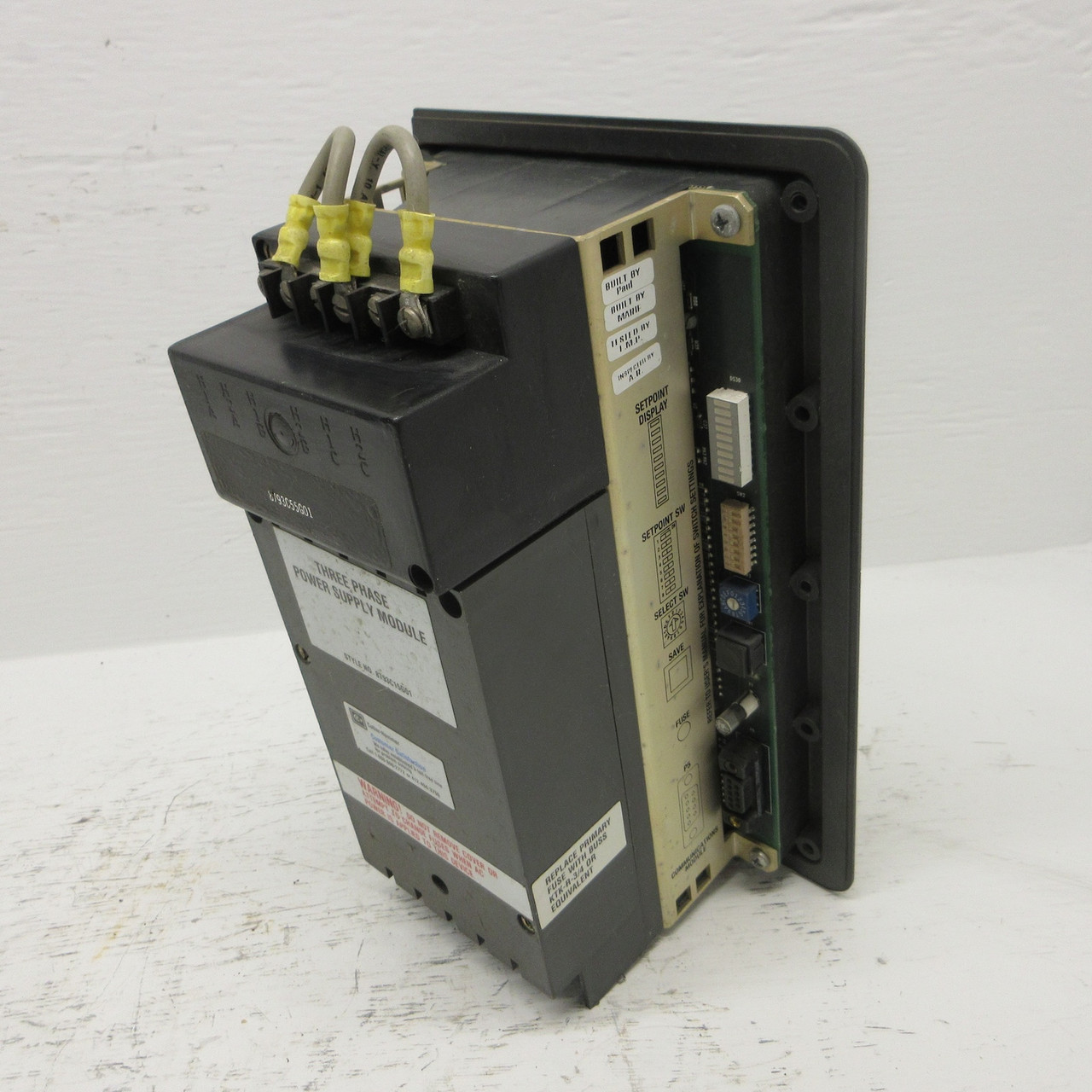 Westinghouse 4D13110G01 IQ DP-4000 8793C15G01 3PH Power Supply Module (FLAWED) (AH0768-1)