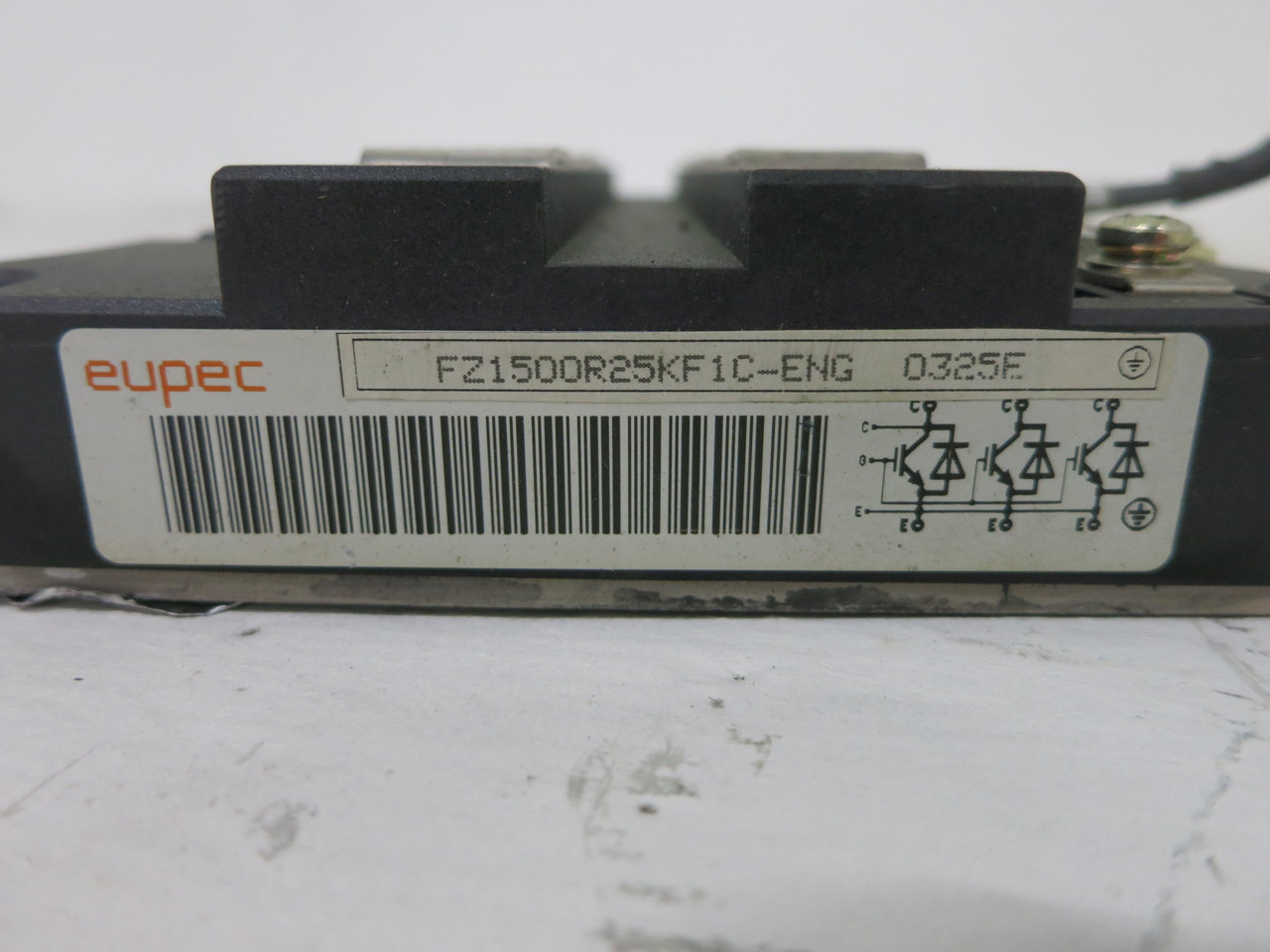 Eupec FZ1500R25KF1C-ENG IGBT Powerblock Power Module VS Drive FZ1500R25KF1-C (DW7619-2)
