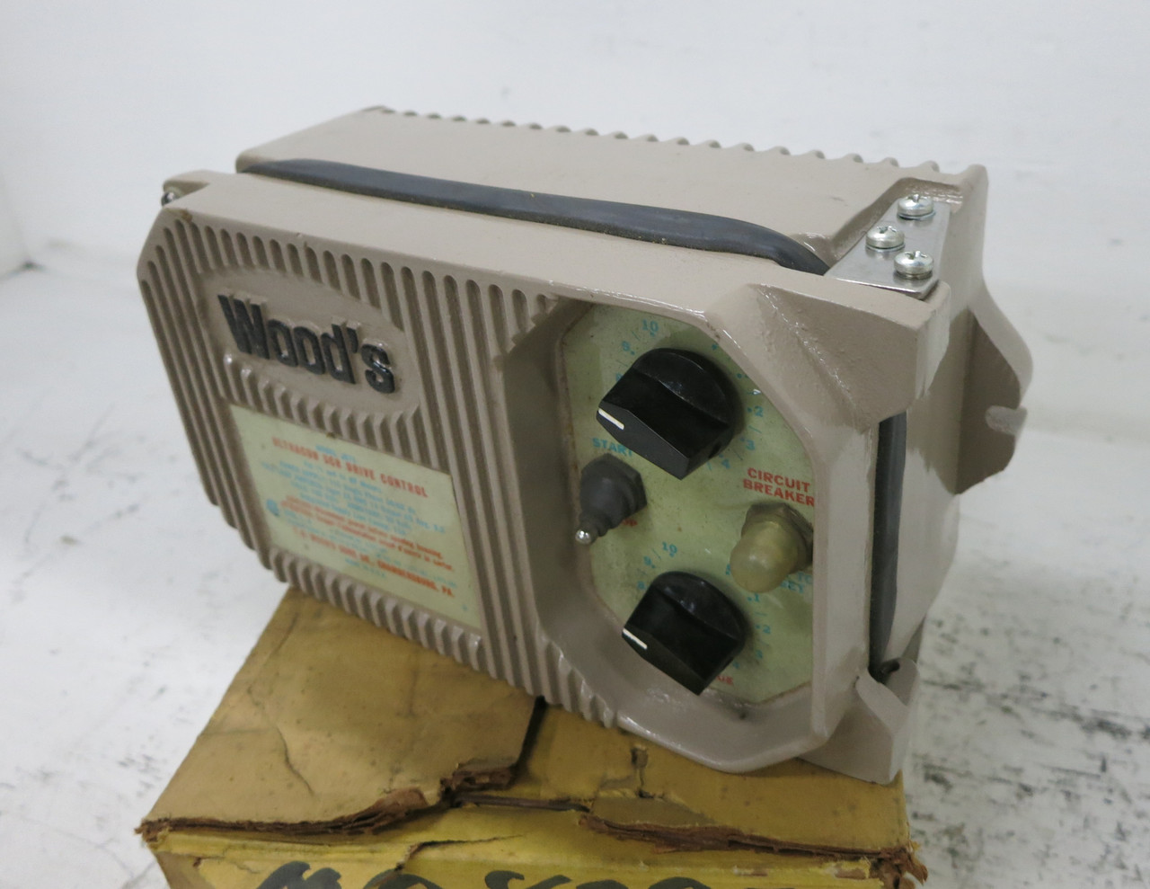NEW TB Wood's Model J075 Ultracon SCR DC Drive Control 0.5 / 0.75 HP 115V J-075 (DW7622-1)
