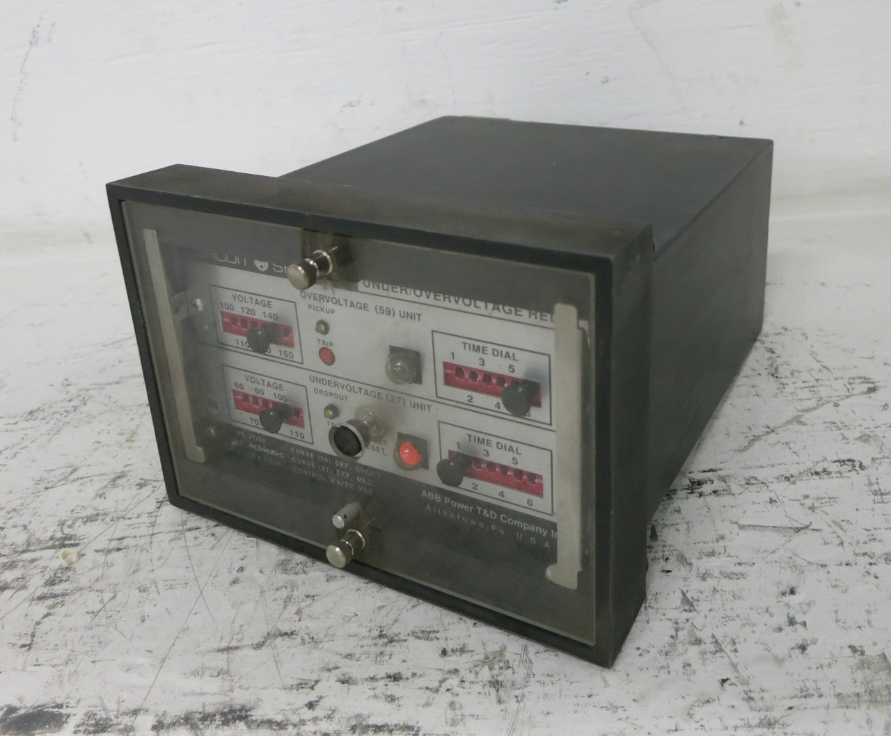 ABB 410D4690-C Circuit Shield Type 27/59 Under/Overvoltage Relay Undervoltage (DW7625-4)