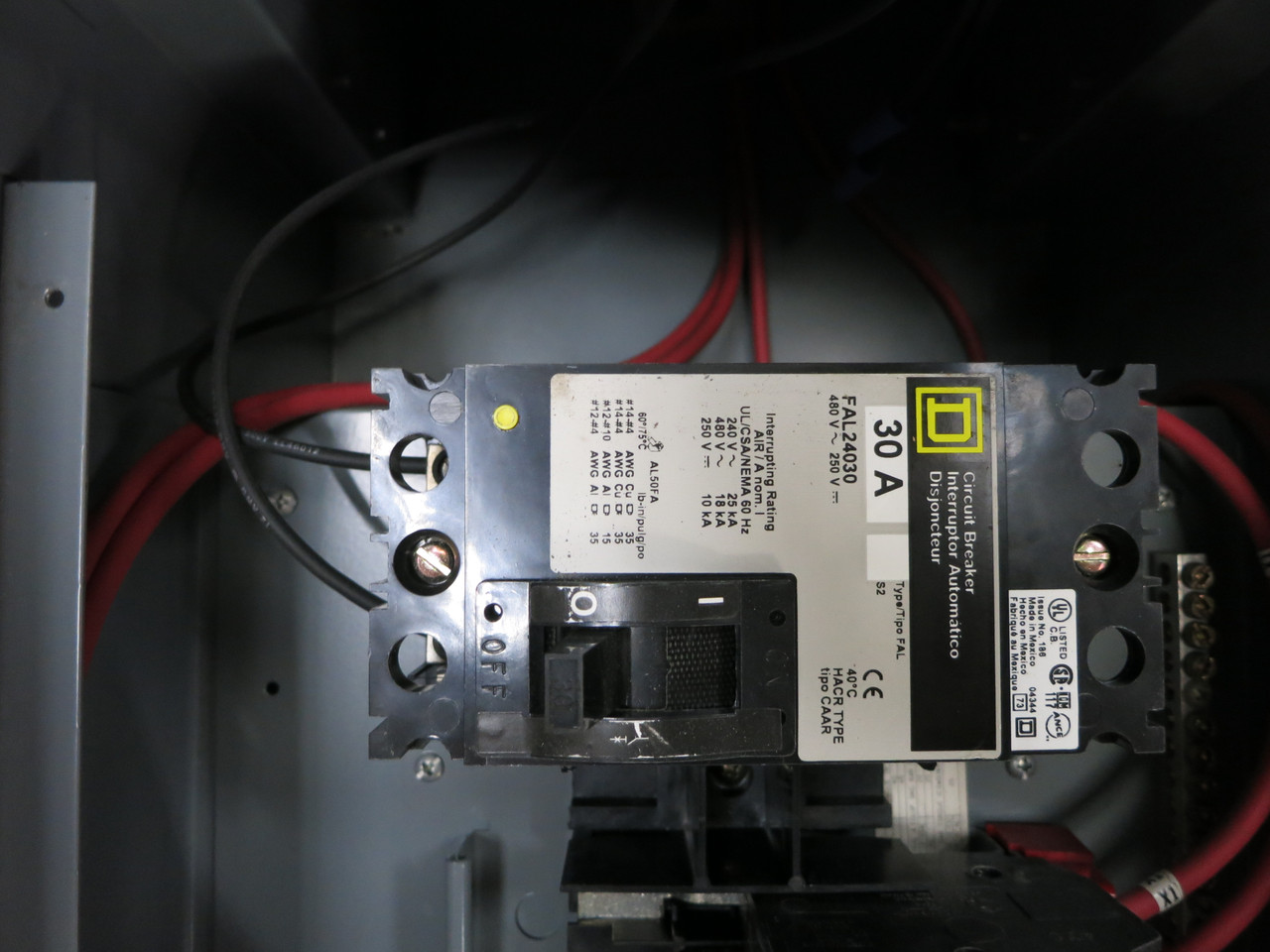 NEW Square D MPZ7S40F 7.5 kVA 480 - 120/240 1PH MPZ Mini Power-Zone Transformer (DW7628-1)