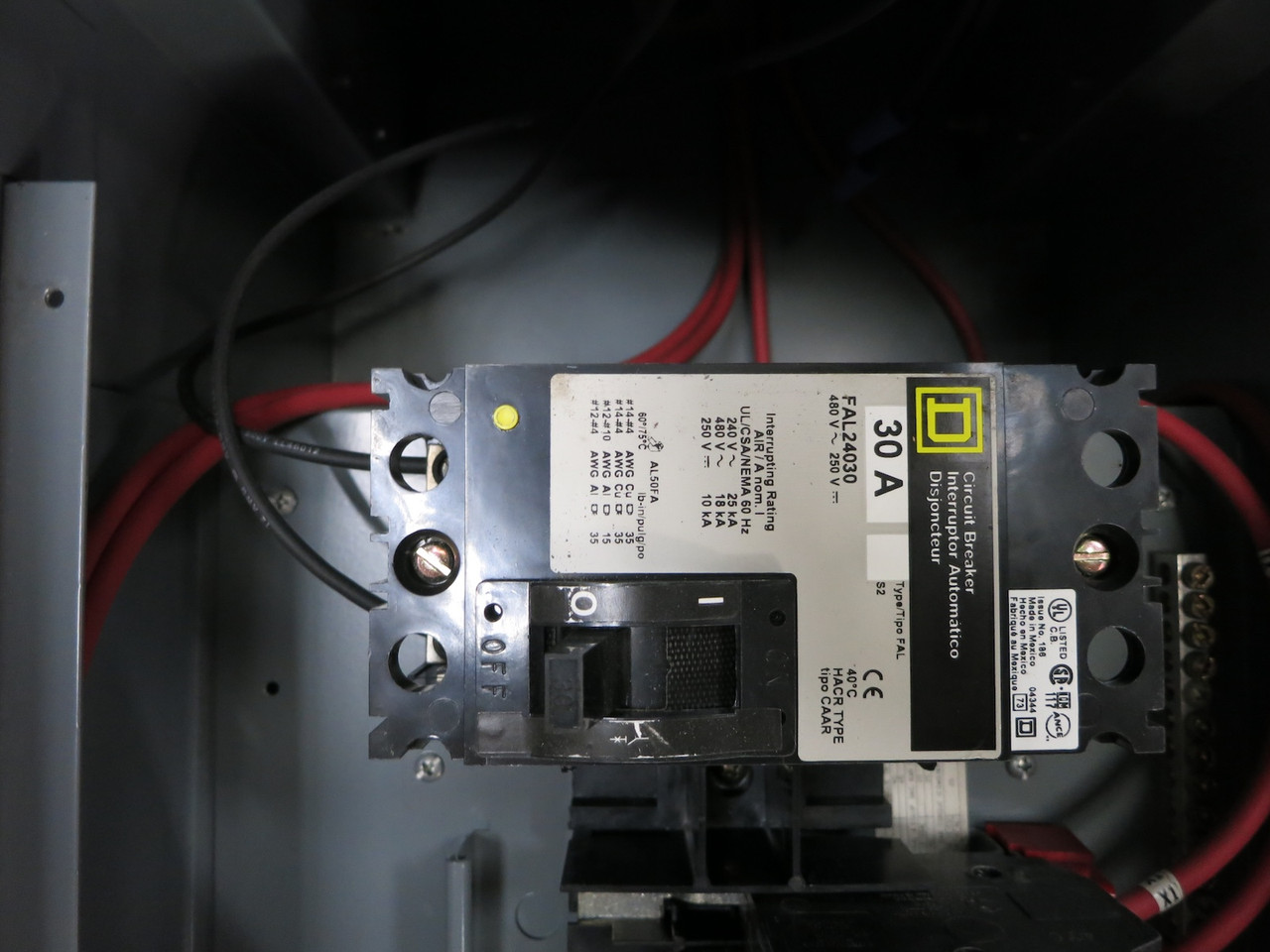 NEW Square D MPZ7S40F 7.5 kVA 480 - 120/240 1PH MPZ Mini Power-Zone ...