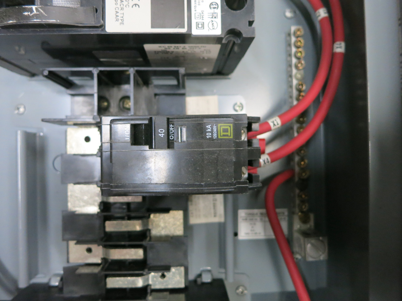 NEW Square D MPZ7S40F 7.5 kVA 480 - 120/240 1PH MPZ Mini Power-Zone Transformer (DW7628-1)