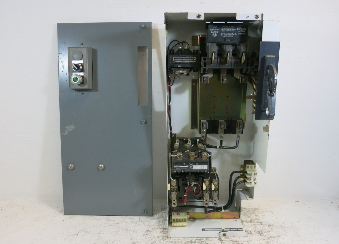 Allen Bradley 2100 Centerline 33" 100A Fusible Size 3 Starter MCC Bucket 100 Amp (BJ1054-1)