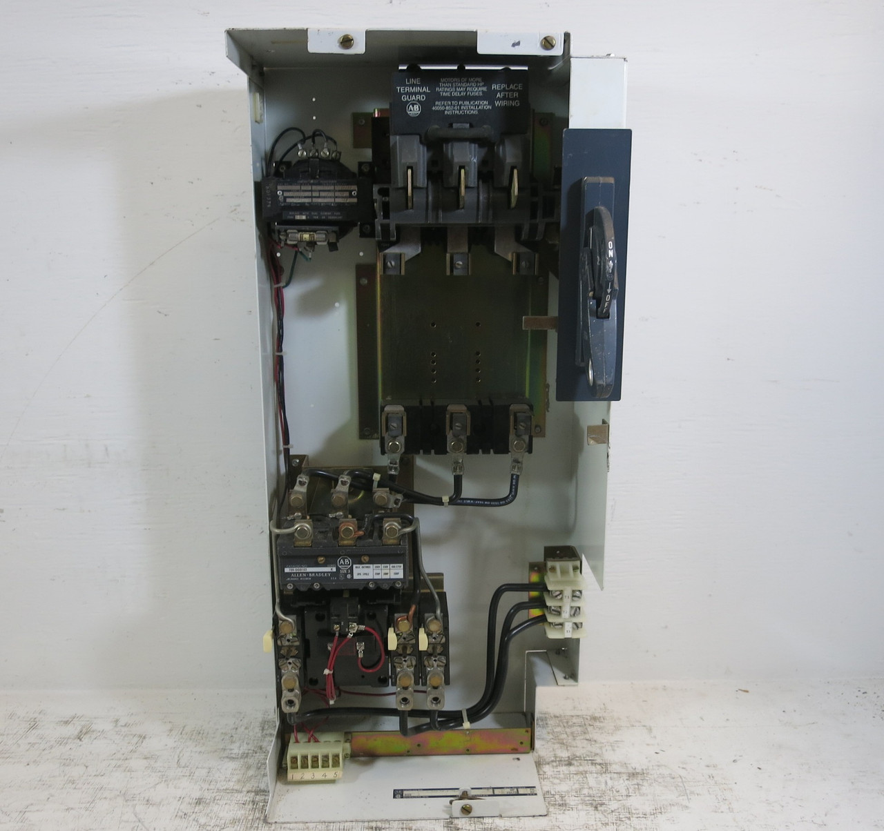 Allen Bradley 2100 Centerline 33" 100A Fusible Size 3 Starter MCC Bucket 100 Amp (BJ1054-1)