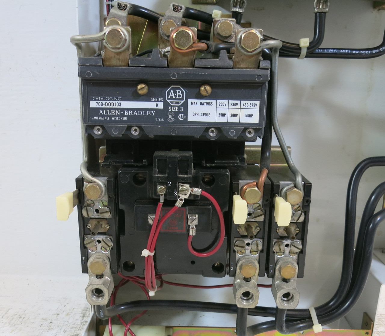 Allen Bradley 2100 Centerline 33" 100A Fusible Size 3 Starter MCC Bucket 100 Amp (BJ1054-1)