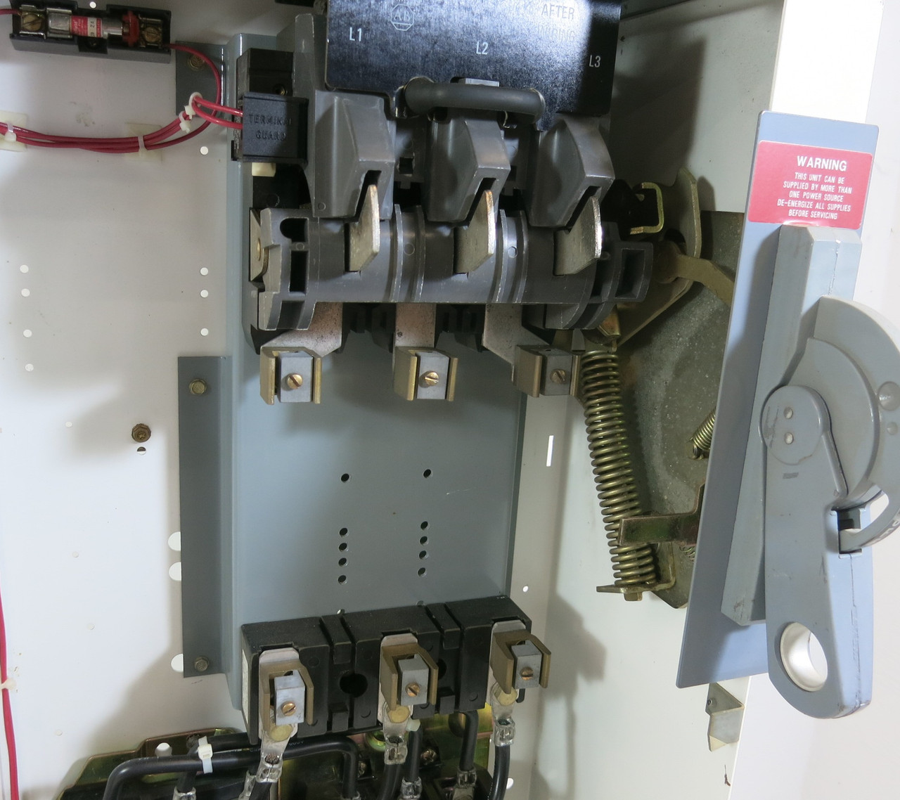 Allen Bradley 2100 Centerline Size 3 Starter 100 Amp Fusible 33" MCC Bucket 100A (BJ1053-18)