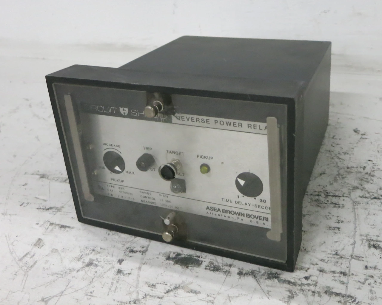 Image of ABB 437W4890 Type 32R Circuit Shield Reverse Power Relay 5-60W 120V 24VDC