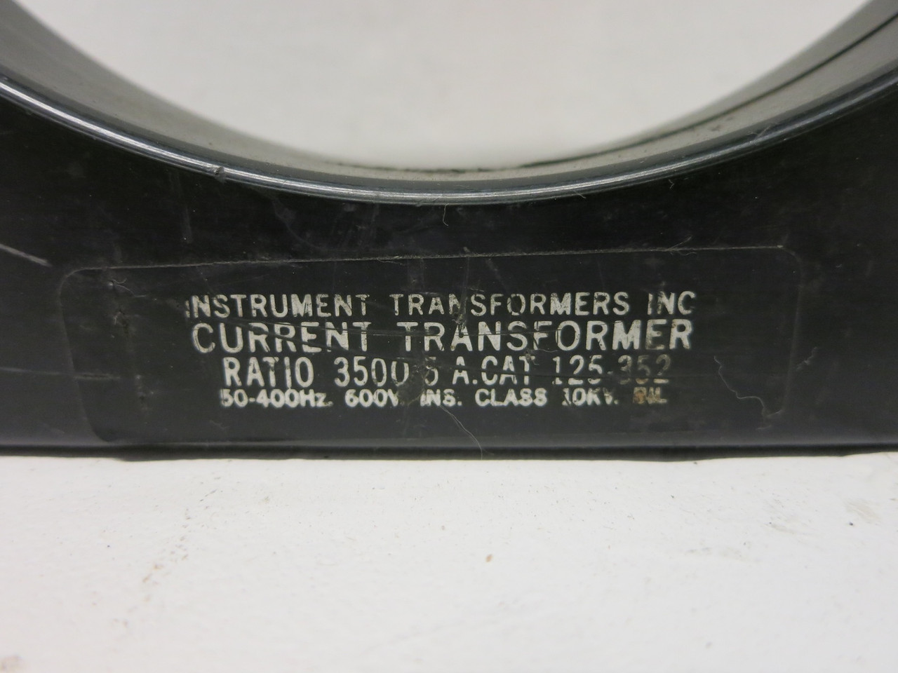 IT 125-352 Current Transformer 3500:5 Westinghouse 7494A73H16 CT (EBI2611-1)