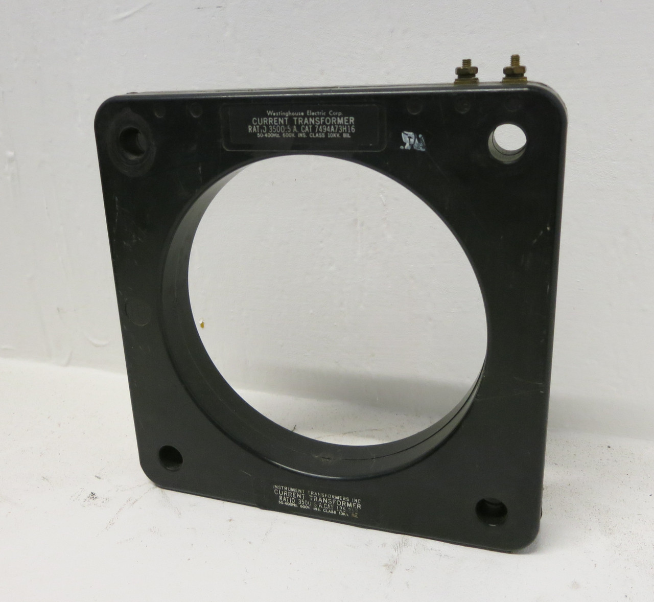 IT 125-352 Current Transformer 3500:5 Westinghouse 7494A73H16 CT (EBI2611-1)
