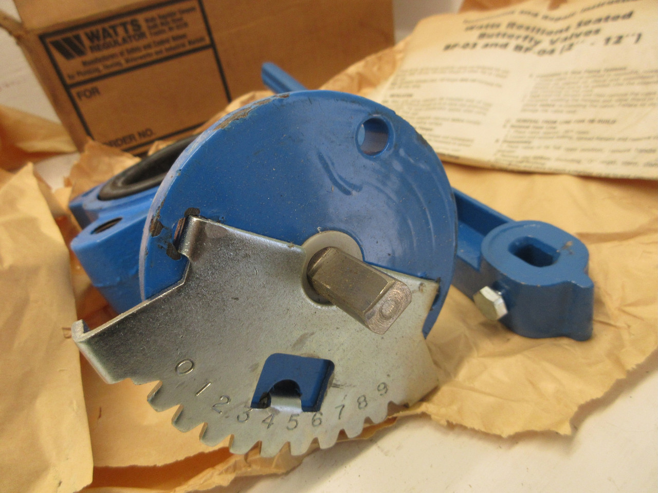 NEW Watts Regulator 2-12" BF 03-121-15 Butterfly Valve Resilient Seated 200WOG (AH0783-3)