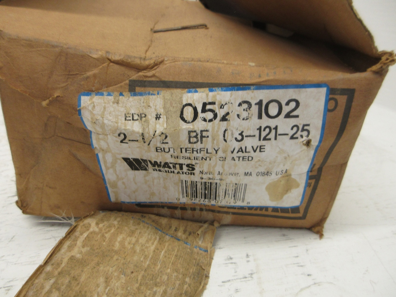 NEW Watts Regulator 2-12" BF 03-121-25 Butterfly Valve Resilient Seated 200WOG (AH0784-1)