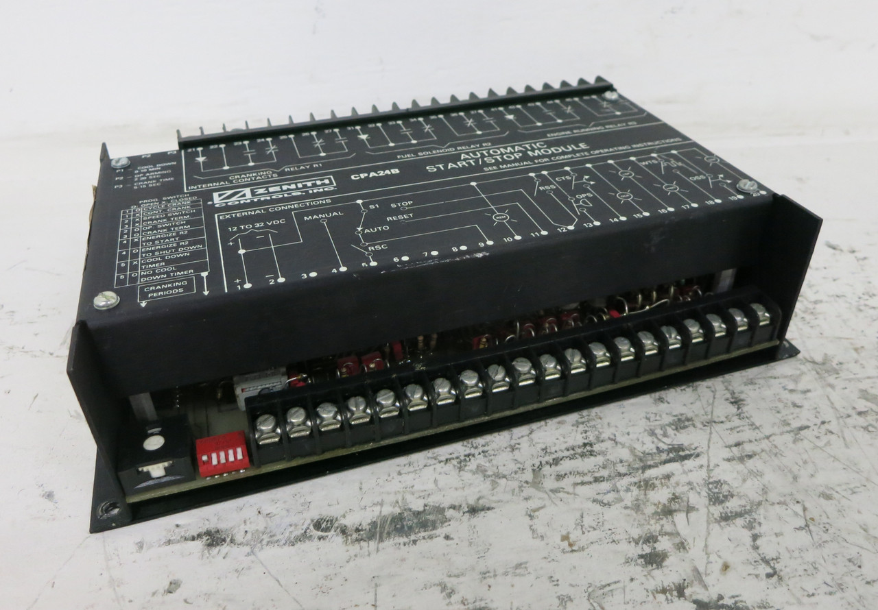 Zenith CPA24B Automatic Start / Stop Module Relay for Transfer Switch CPA-24B (DW7643-3)
