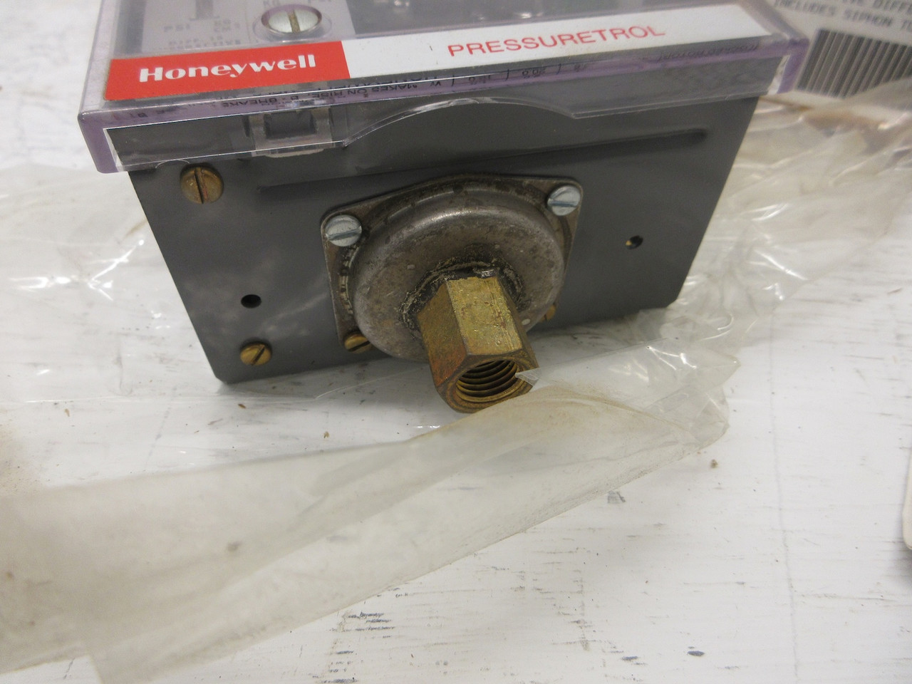 NEW Honeywell L604A 1177 Pressure Controller 3W 250V Max SPDT Switch 5-50 PSI (AH0791-2)