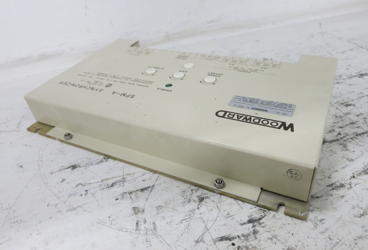 Woodward 9905-001 Rev M SPM-A Synchronizer 9905001 SPMA Speed Phase Matching (DW7646-3)