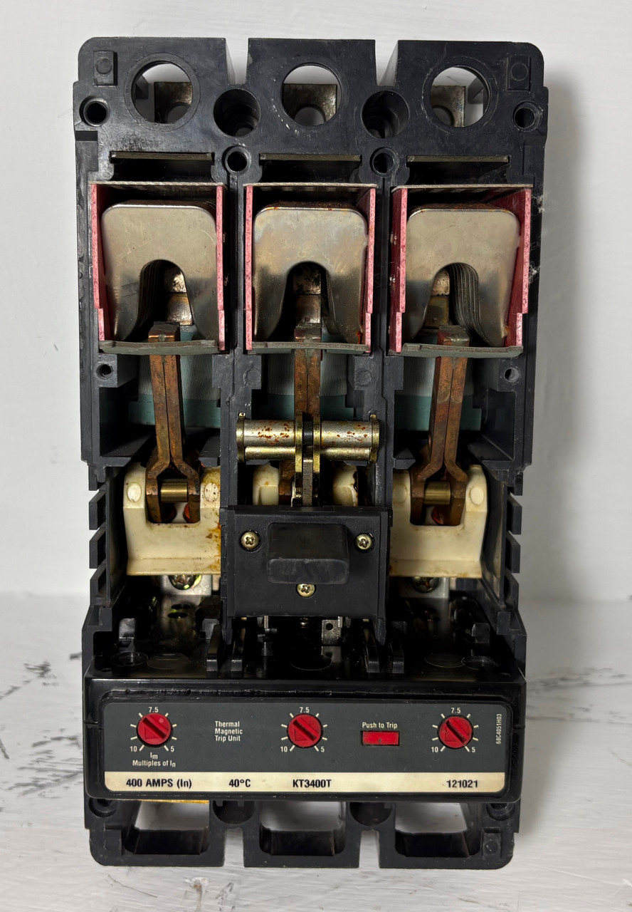 Cutler-Hammer DK3400W 400A Circuit Breaker Glossy Blue w/ 400 Amp Trip 240V 3P (EM5691-1)