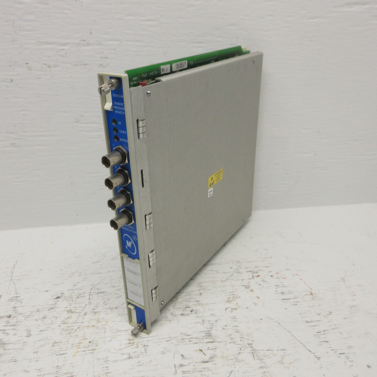 Bently Nevada 3500/64M Dynamic Pressure Monitor M2 PLC PCB Module PWA 140734-99J (AH0794-1)