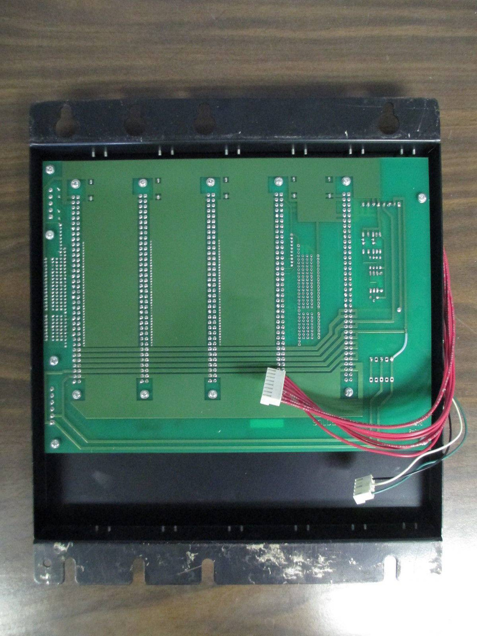 WTC Robotron 4-Slot Back Plate Rack 419-0-0444-01 4190044401 Series 400 Weld (EBI5335-10)