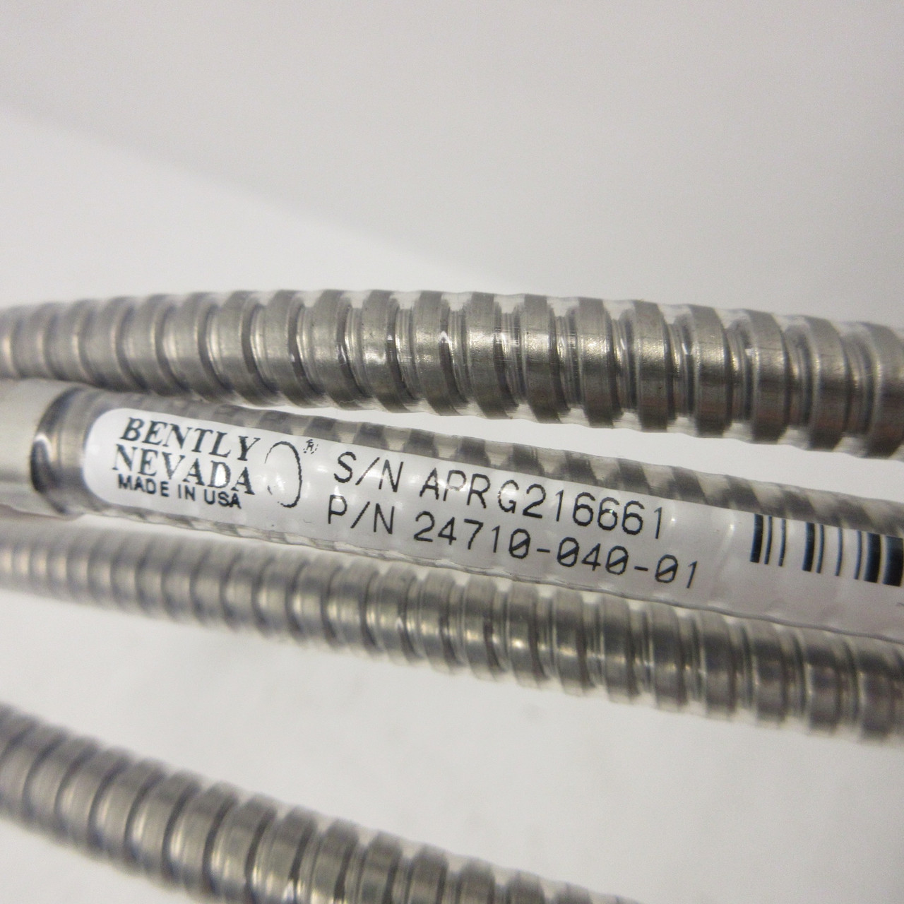 Bently Nevada 24710-040-01 Vibration Sensor Probe Proximity Cable 2471004001 PLC (AH0803-1)