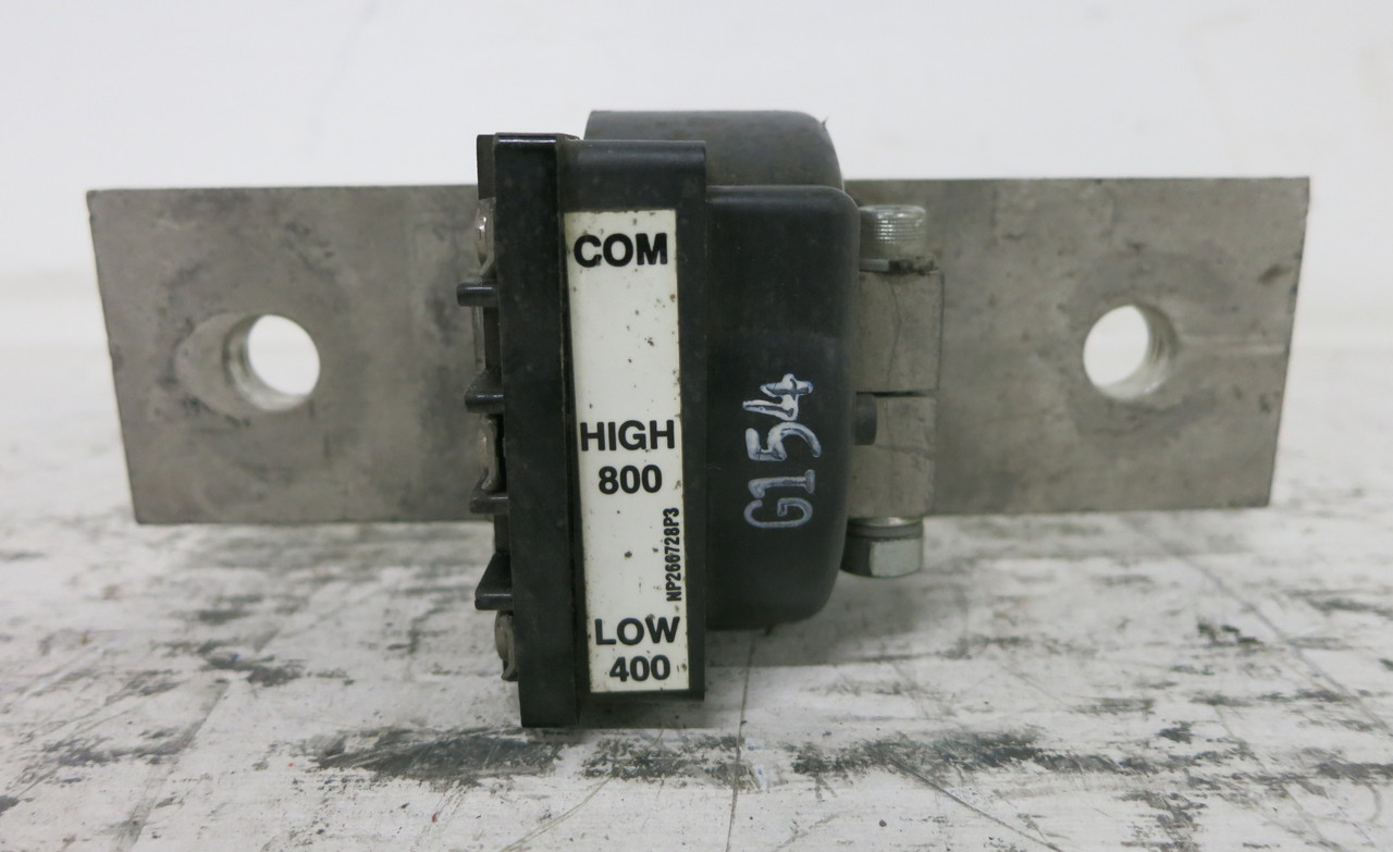 GE TSVG308A 800/400 Amp Ground Fault Neutral Current Sensor MicroVersaTrip 800A (DW7668-1)