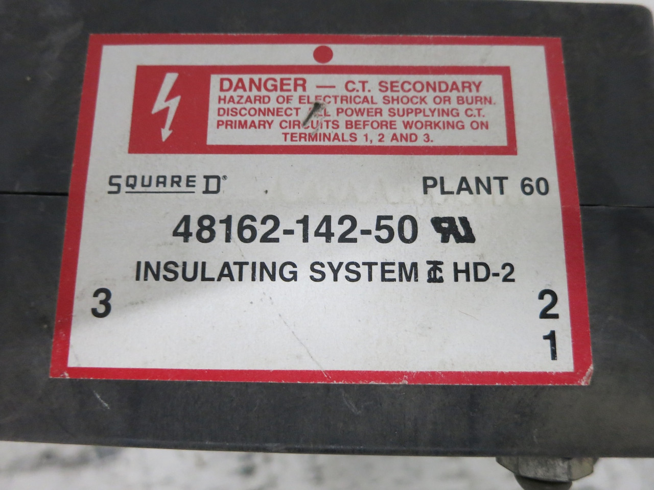 Square D 48162-142-50 SE Neutral Current Transformer Sensor Micrologic SE30CT3M (DW7669-1)