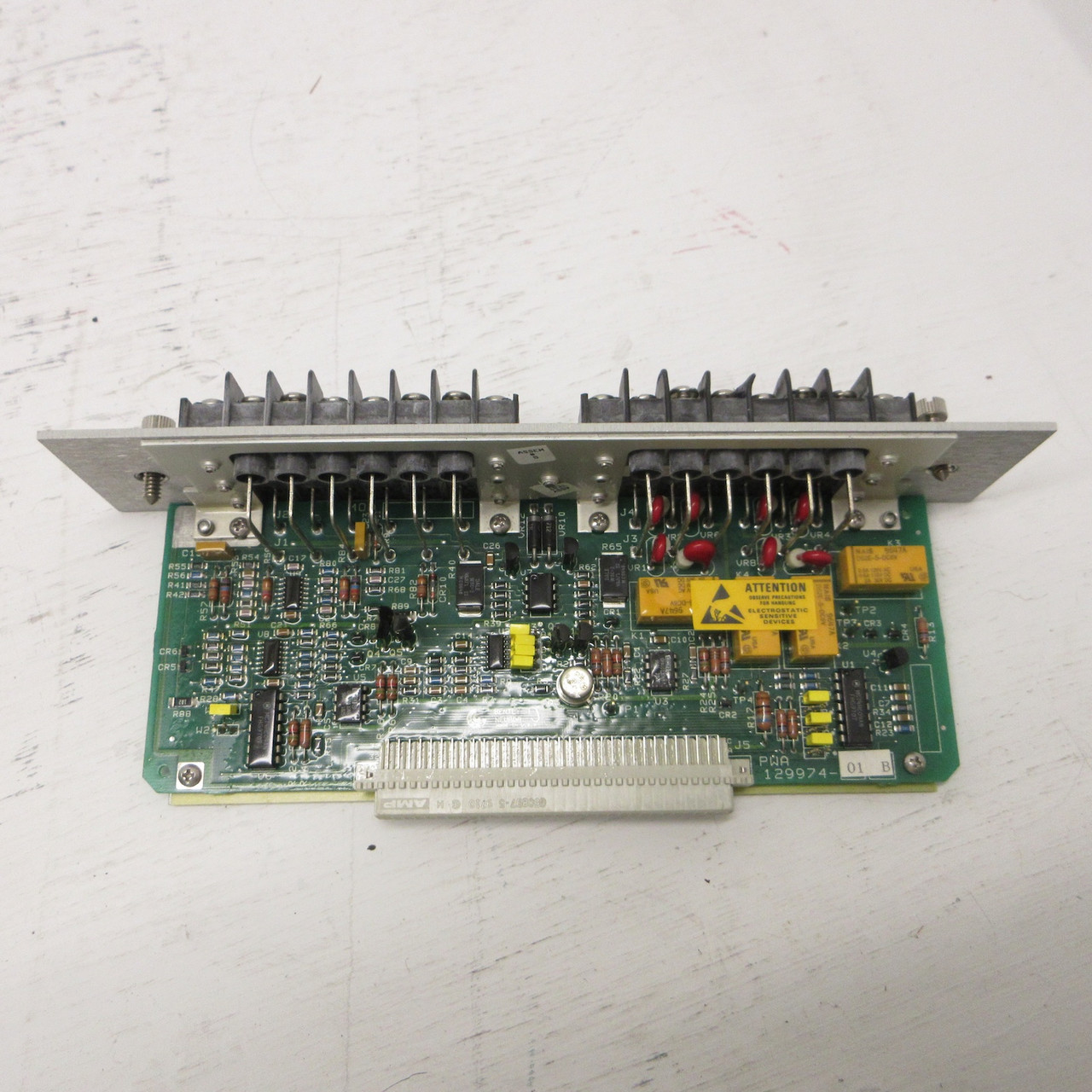 Bently Nevada 130732-01 Velomitor XDUCR I/O & Record Terminals PWA 129974-01 PLC (AH0805-6)
