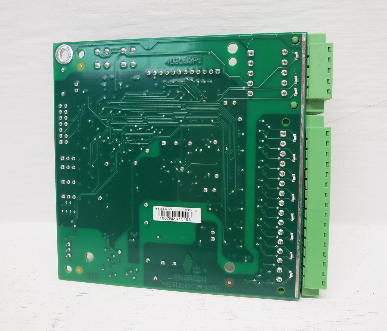 Emerson 419191G1 Rev 2 Control Circuit Board PCB 419191G 419192R1 Network Power (DW7672-1)