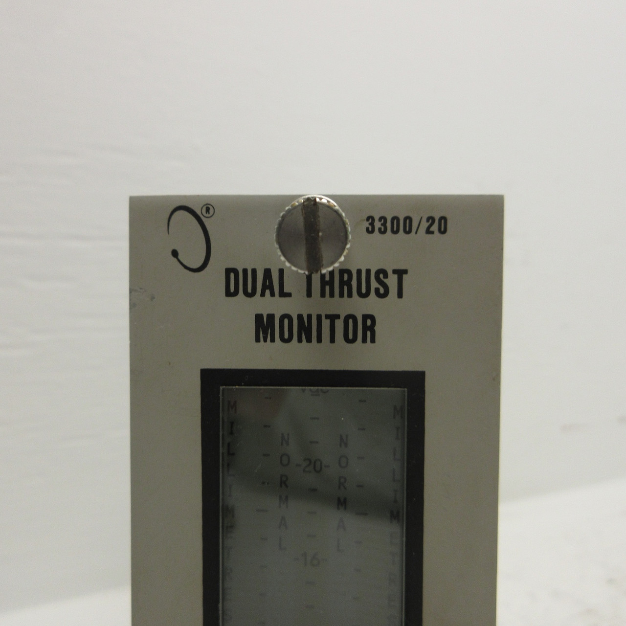 Bently Nevada Dual Thrust Monitor 3300/20-12-01-01-00-00 PLC PWA 79482-01 330020 (AH0807-1)